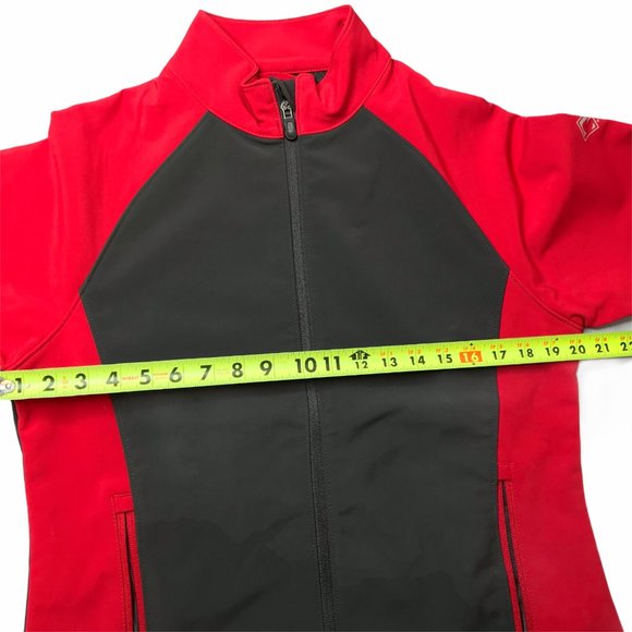 DRI-DUCK Jacket, Full Zip. Red / Gray Adult M - Picture 10 of 12